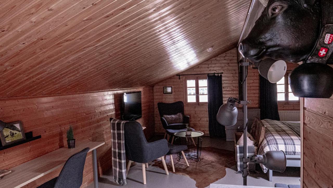 ホテル Relais Des Melezes Vissoie エクステリア 写真