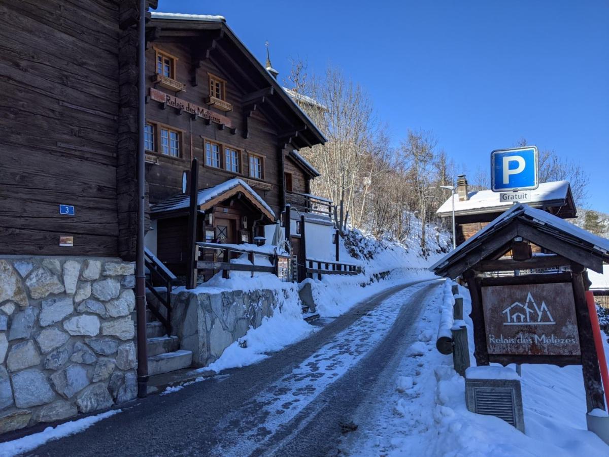 ホテル Relais Des Melezes Vissoie エクステリア 写真