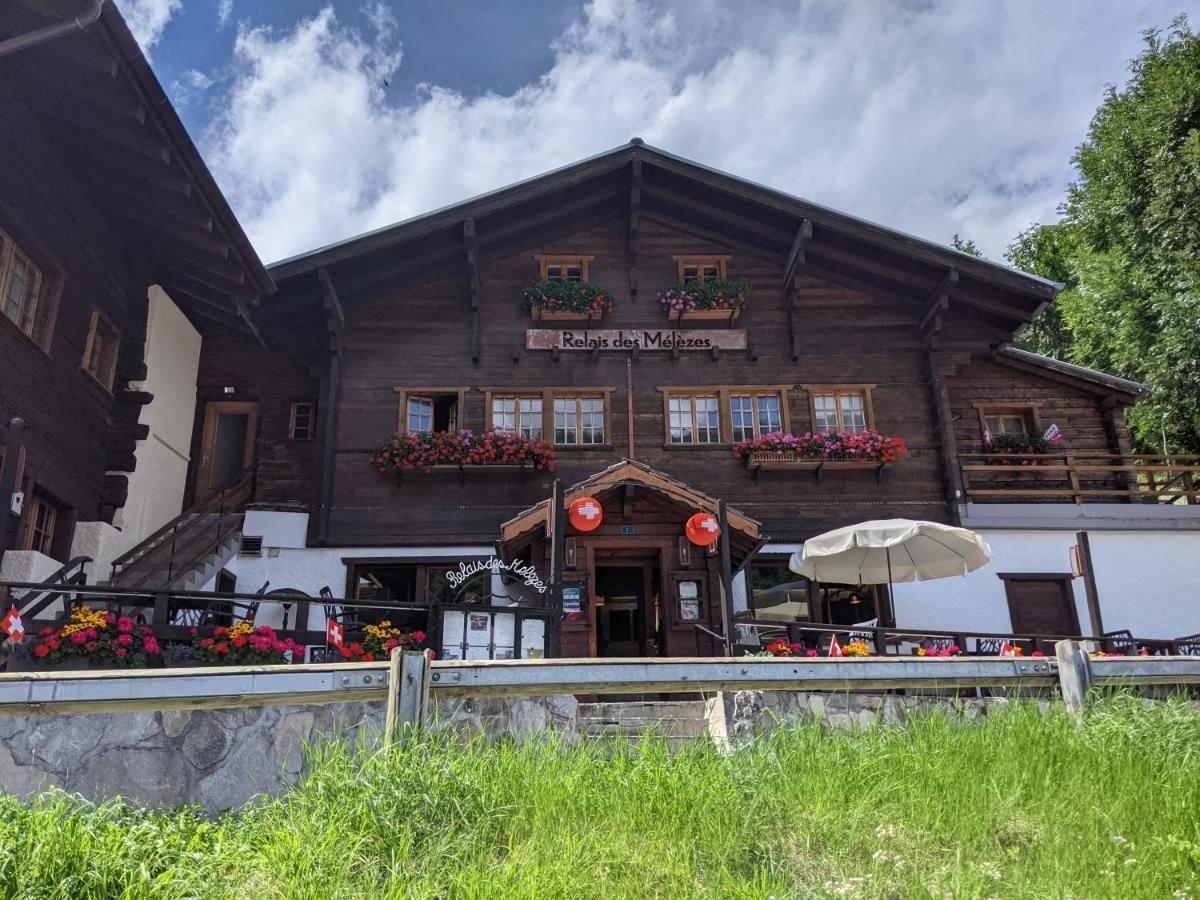ホテル Relais Des Melezes Vissoie エクステリア 写真